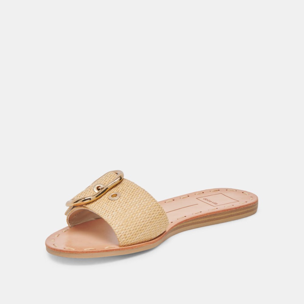 Dolce Vita Danna Sandals Natural Raffia
