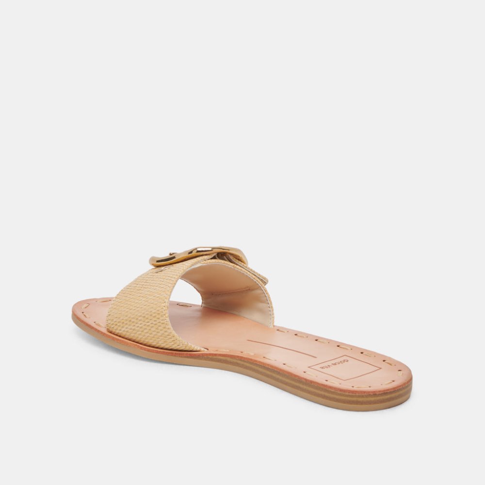 Dolce Vita Danna Sandals Natural Raffia