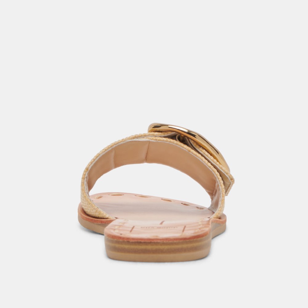 Dolce Vita Danna Sandals Natural Raffia