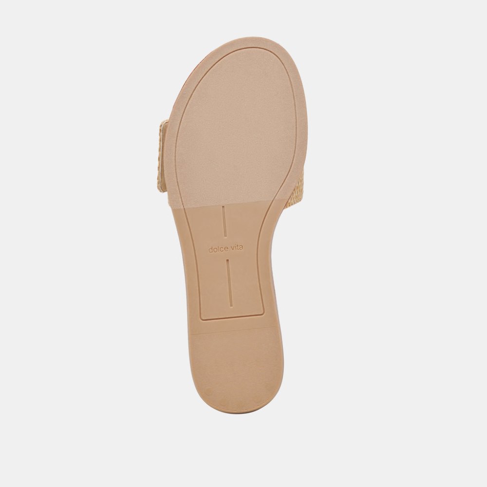 Dolce Vita Danna Sandals Natural Raffia