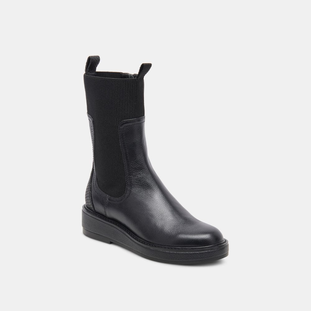 Dolce Vita Elyse H2o Boots Black Leather