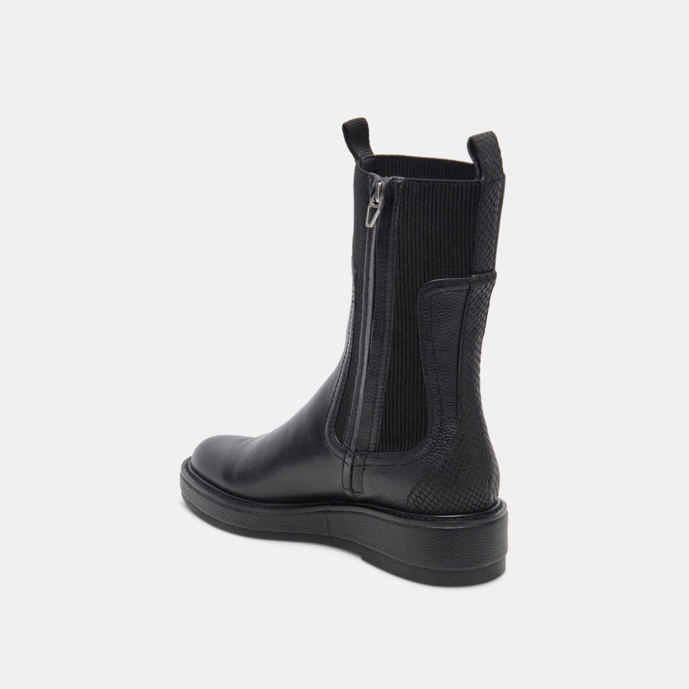 Dolce Vita Elyse H2o Boots Black Leather