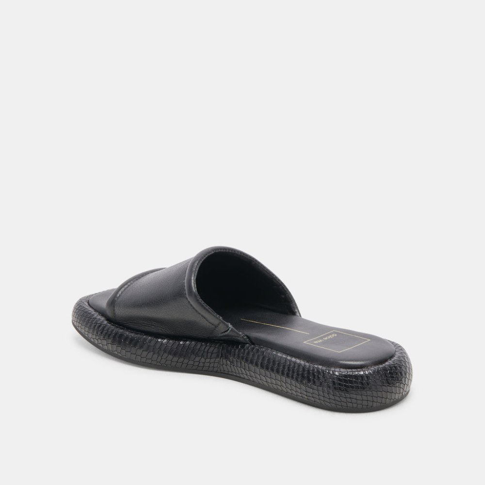 Dolce Vita Aisha Sandals Black Leather