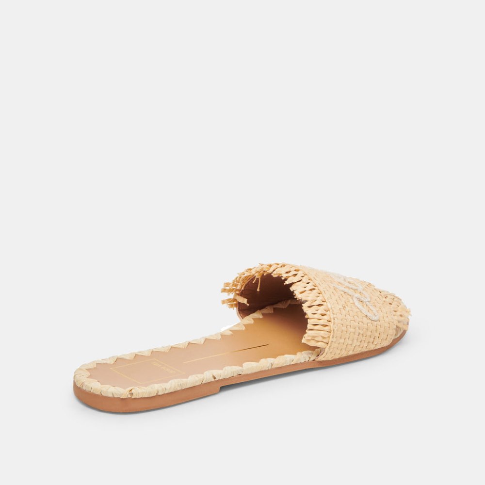 Dolce Vita Camino Sandals Lt Natural Raffia