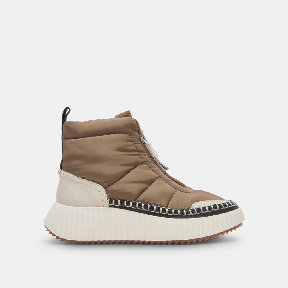 Dolce Vita Devlin Sneakers Olive Multi Nylon