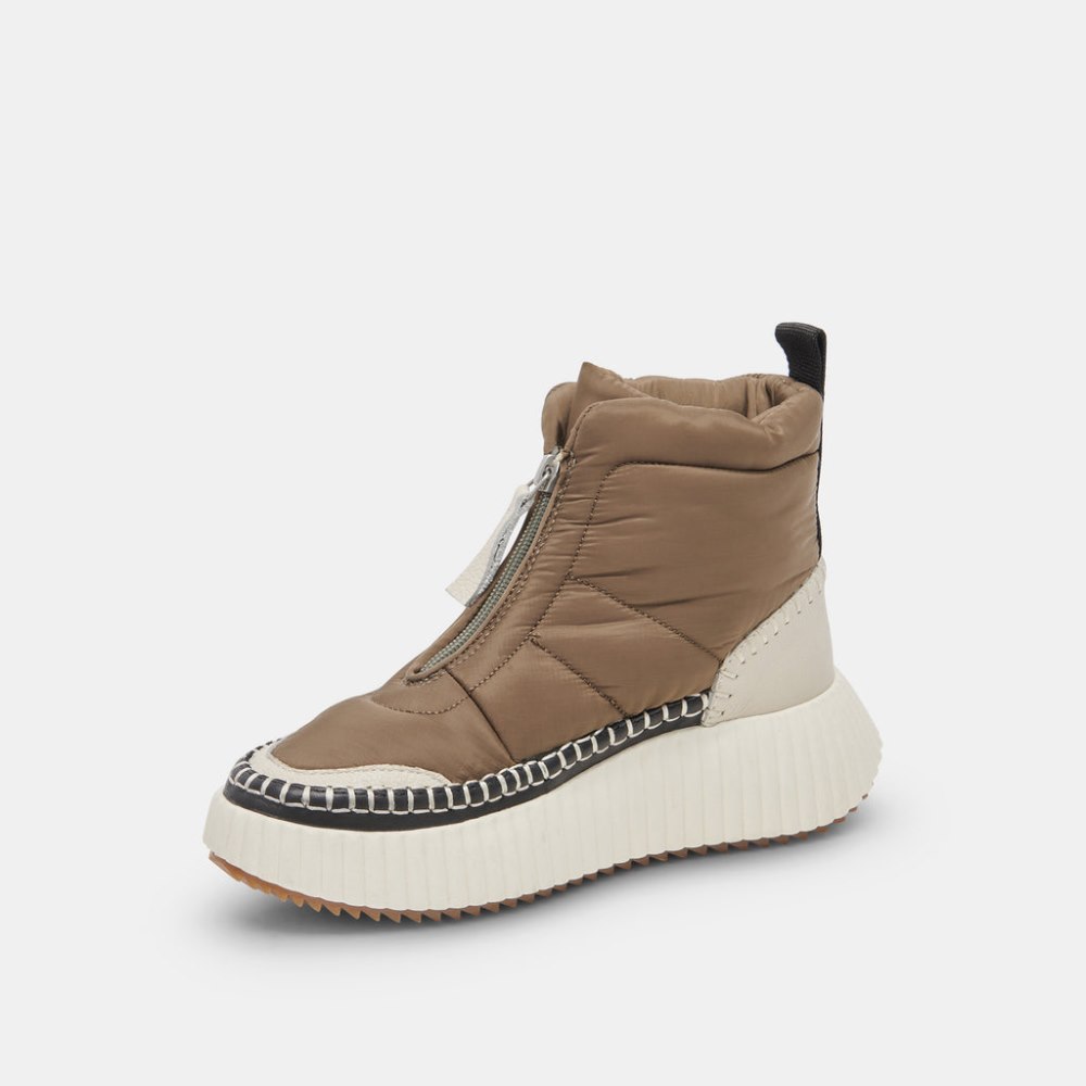 Dolce Vita Devlin Sneakers Olive Multi Nylon