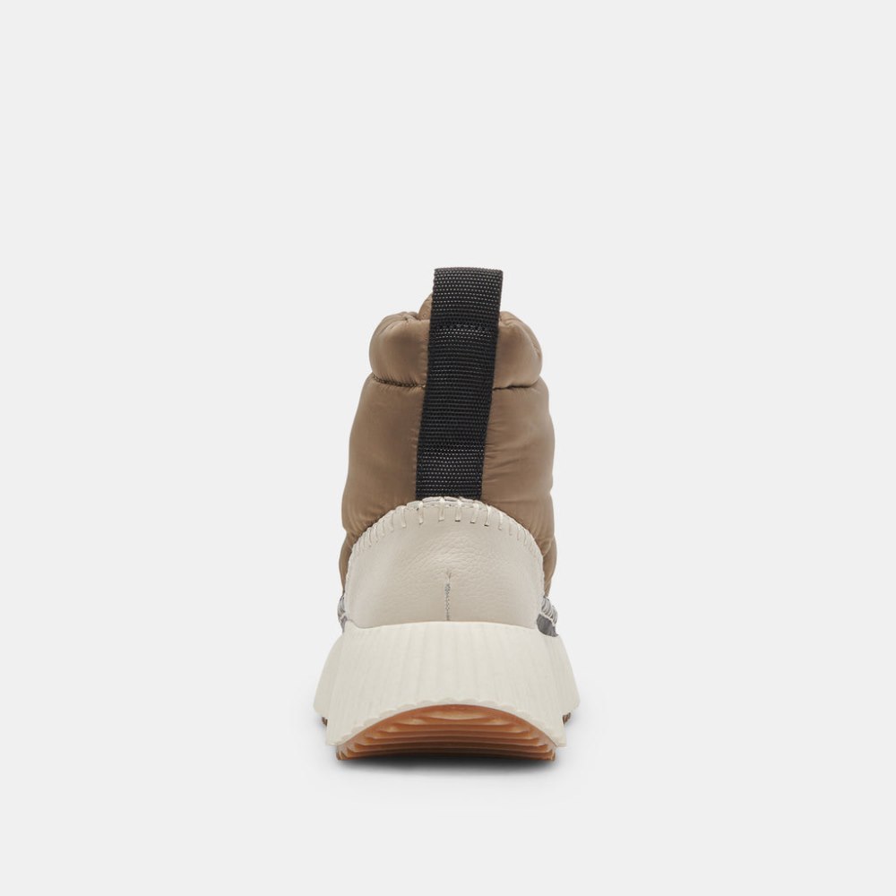 Dolce Vita Devlin Sneakers Olive Multi Nylon
