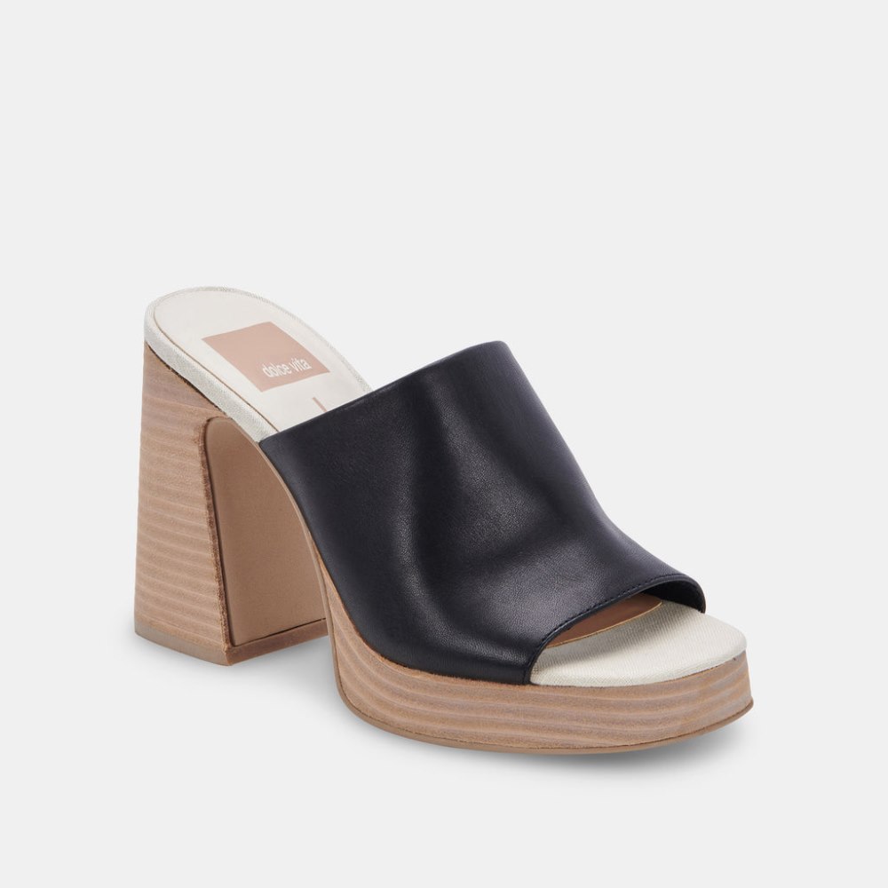 Dolce Vita Lukas Heels Black Leather