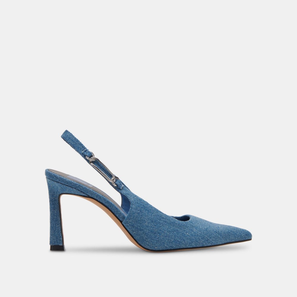Dolce Vita Krista Heels Blue Denim