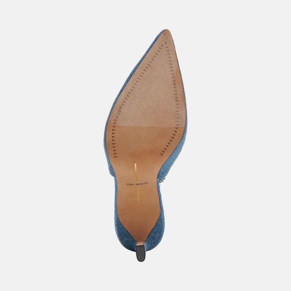 Dolce Vita Krista Heels Blue Denim