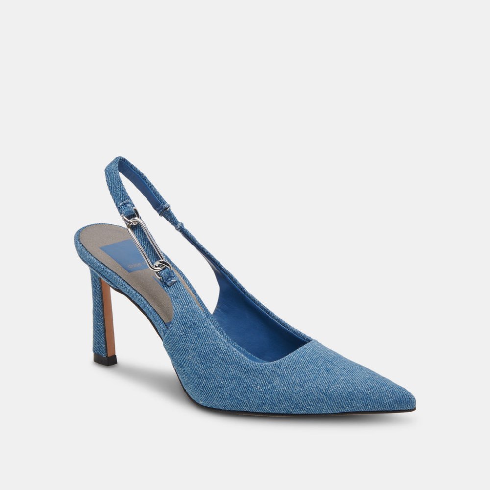 Dolce Vita Krista Heels Blue Denim