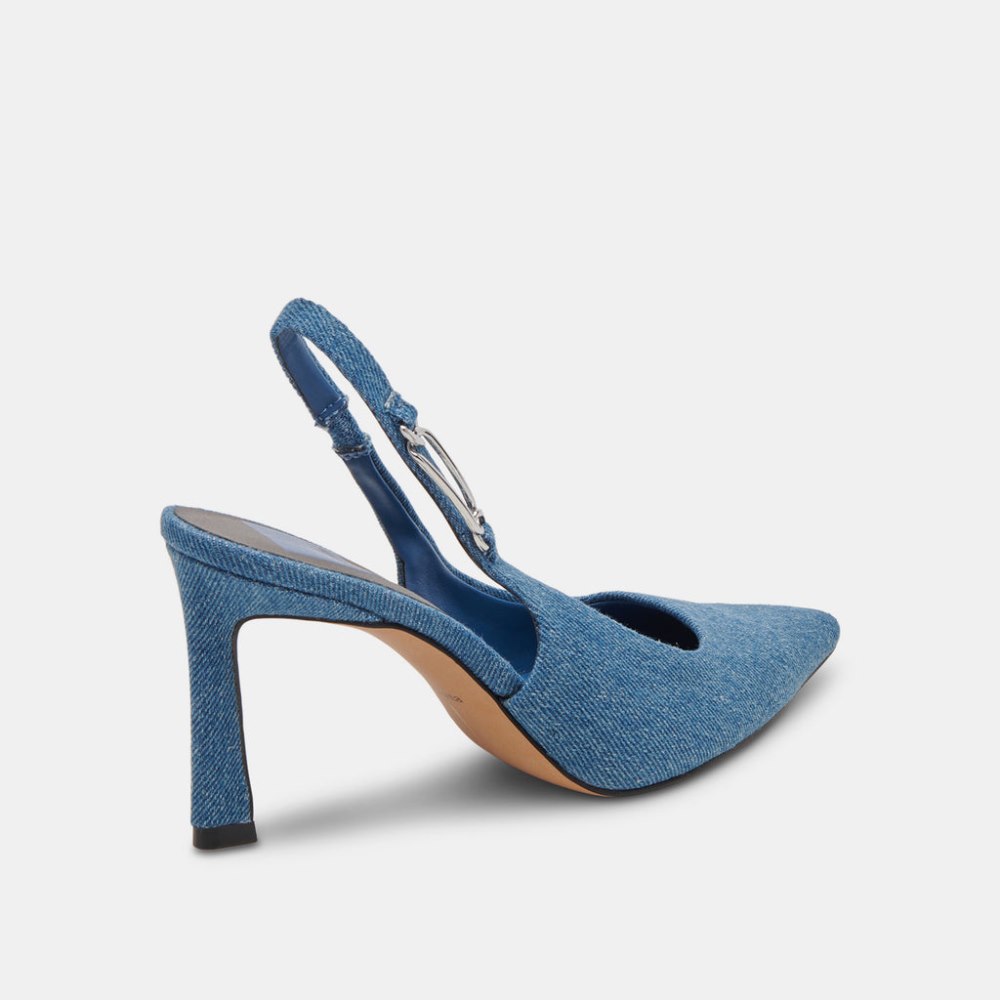 Dolce Vita Krista Heels Blue Denim