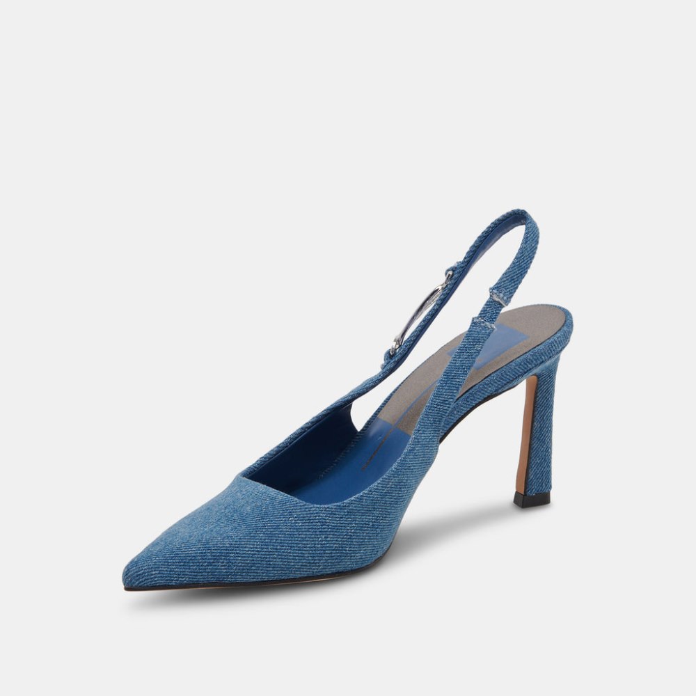 Dolce Vita Krista Heels Blue Denim
