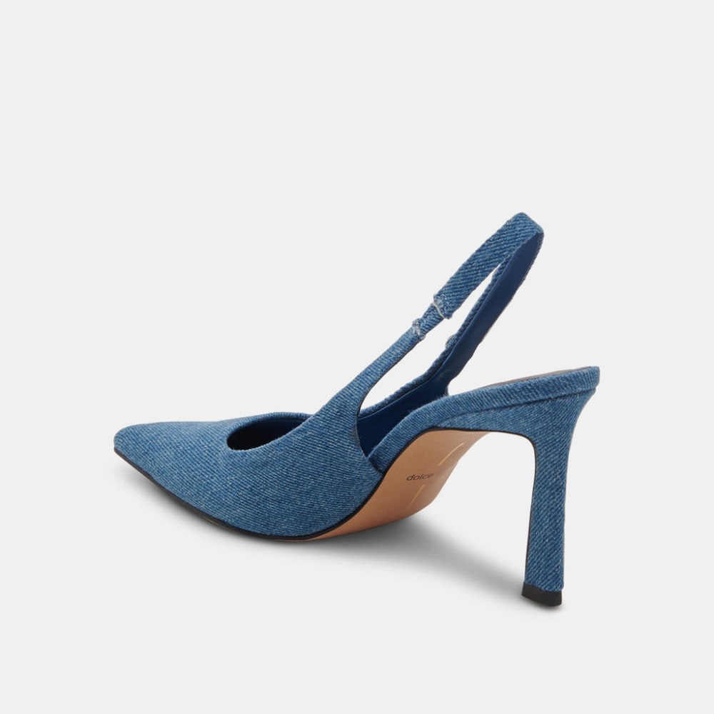 Dolce Vita Krista Heels Blue Denim