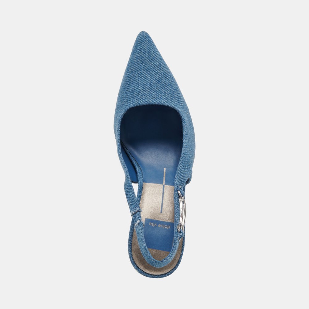 Dolce Vita Krista Heels Blue Denim