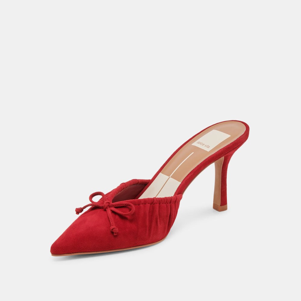 Dolce Vita Kairi Heels Crimson Suede