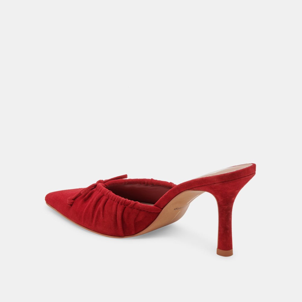 Dolce Vita Kairi Heels Crimson Suede