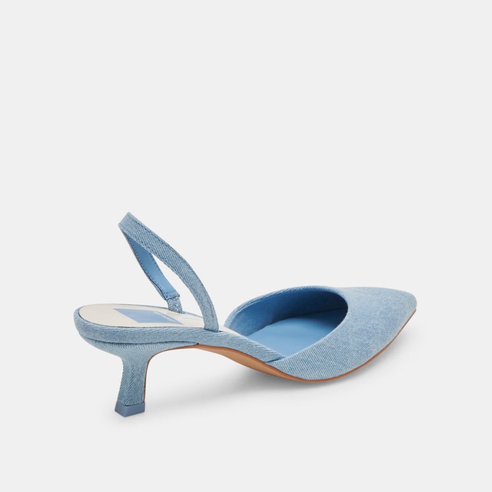 Dolce Vita Corsa Heels Blue Denim