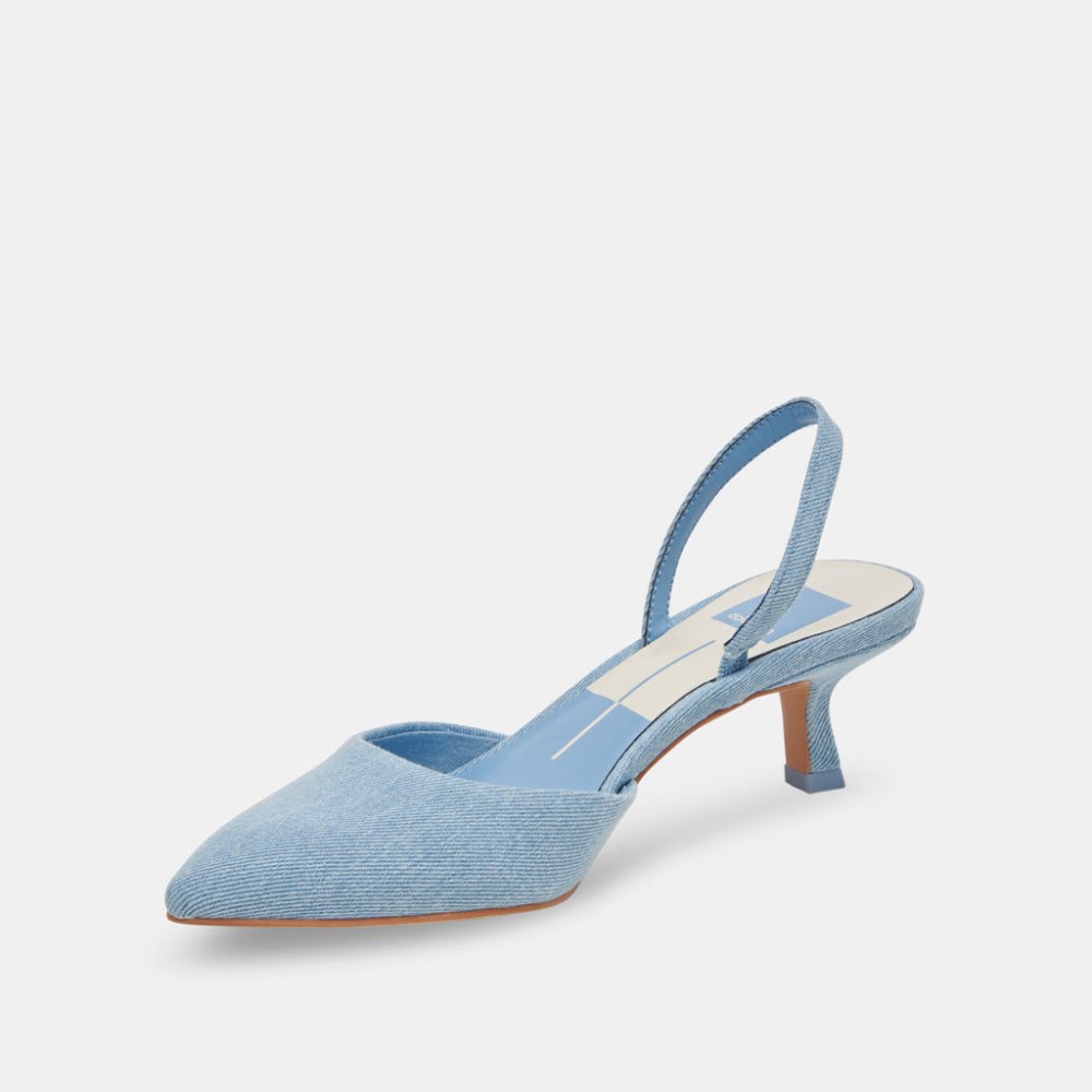 Dolce Vita Corsa Heels Blue Denim