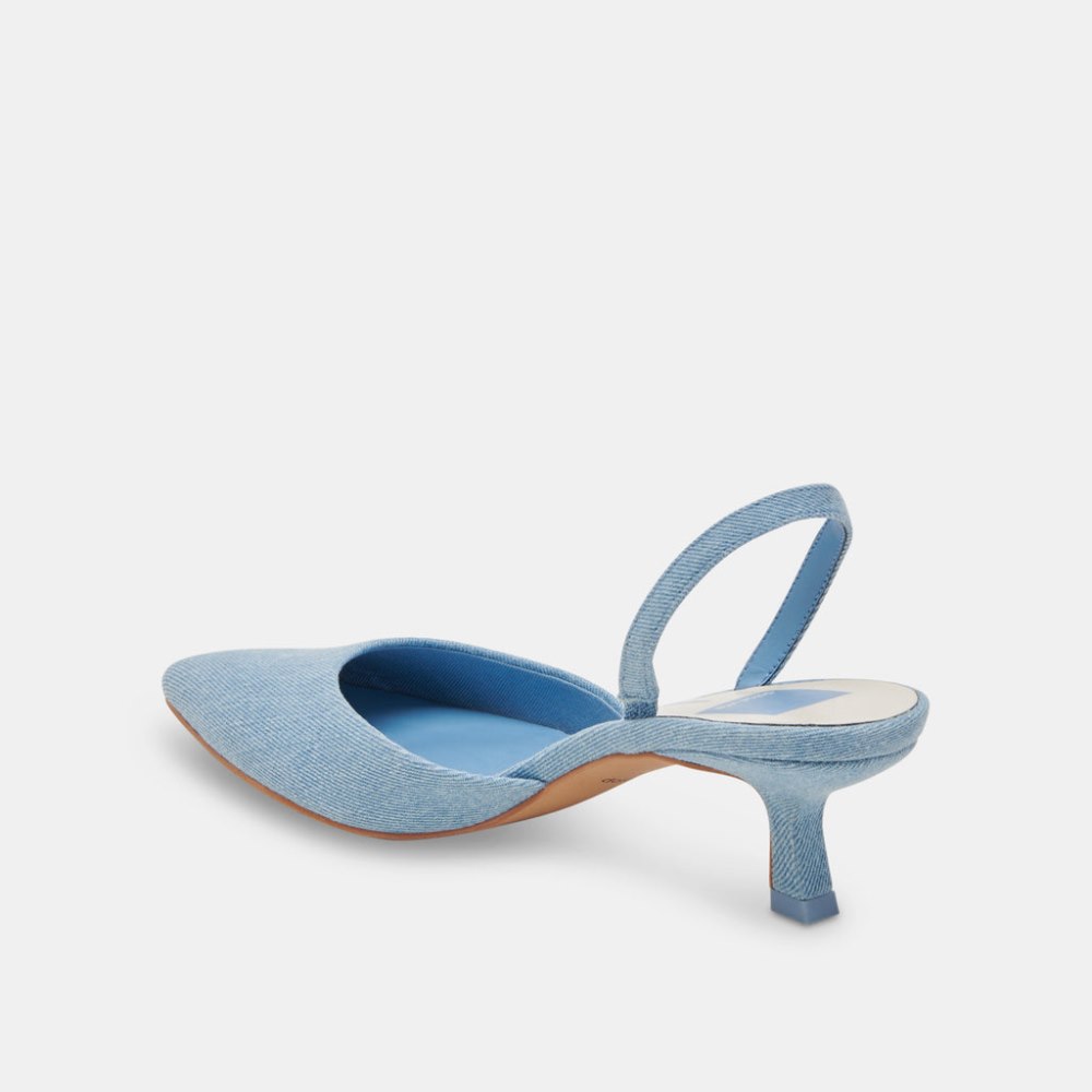 Dolce Vita Corsa Heels Blue Denim