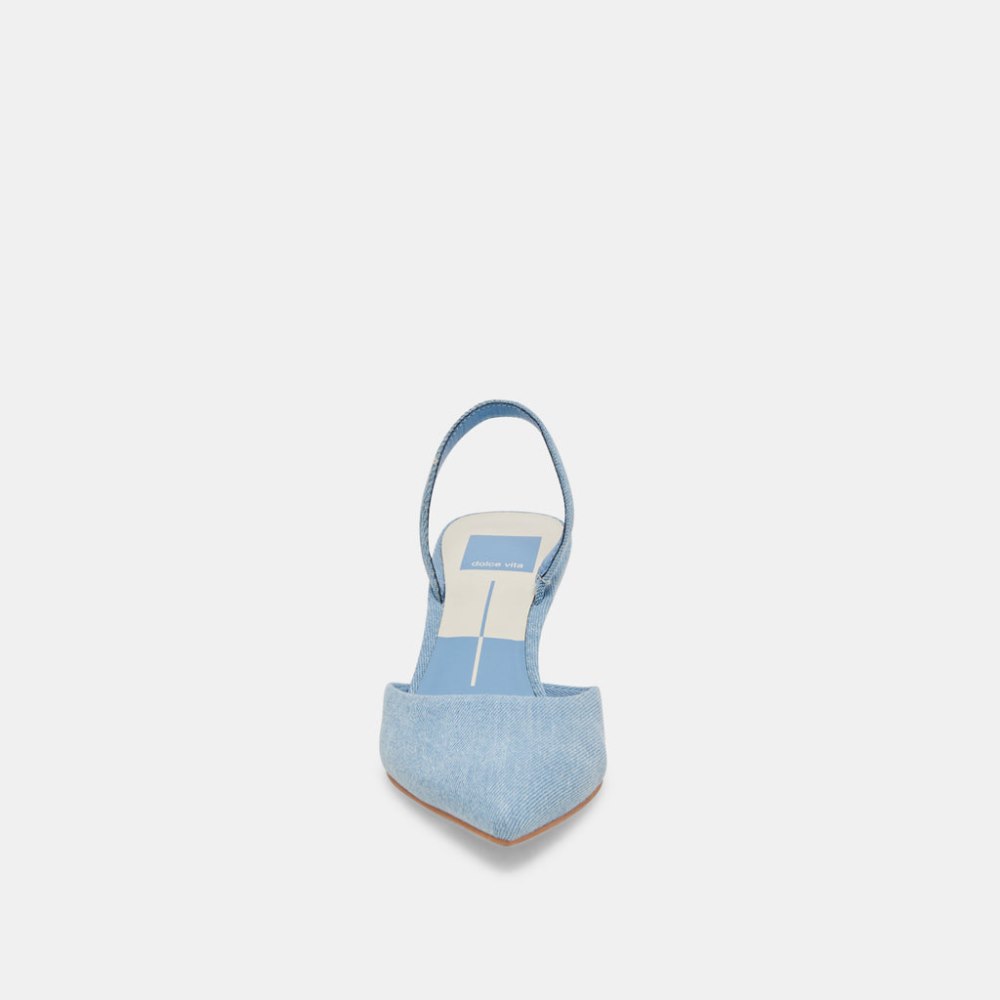 Dolce Vita Corsa Heels Blue Denim