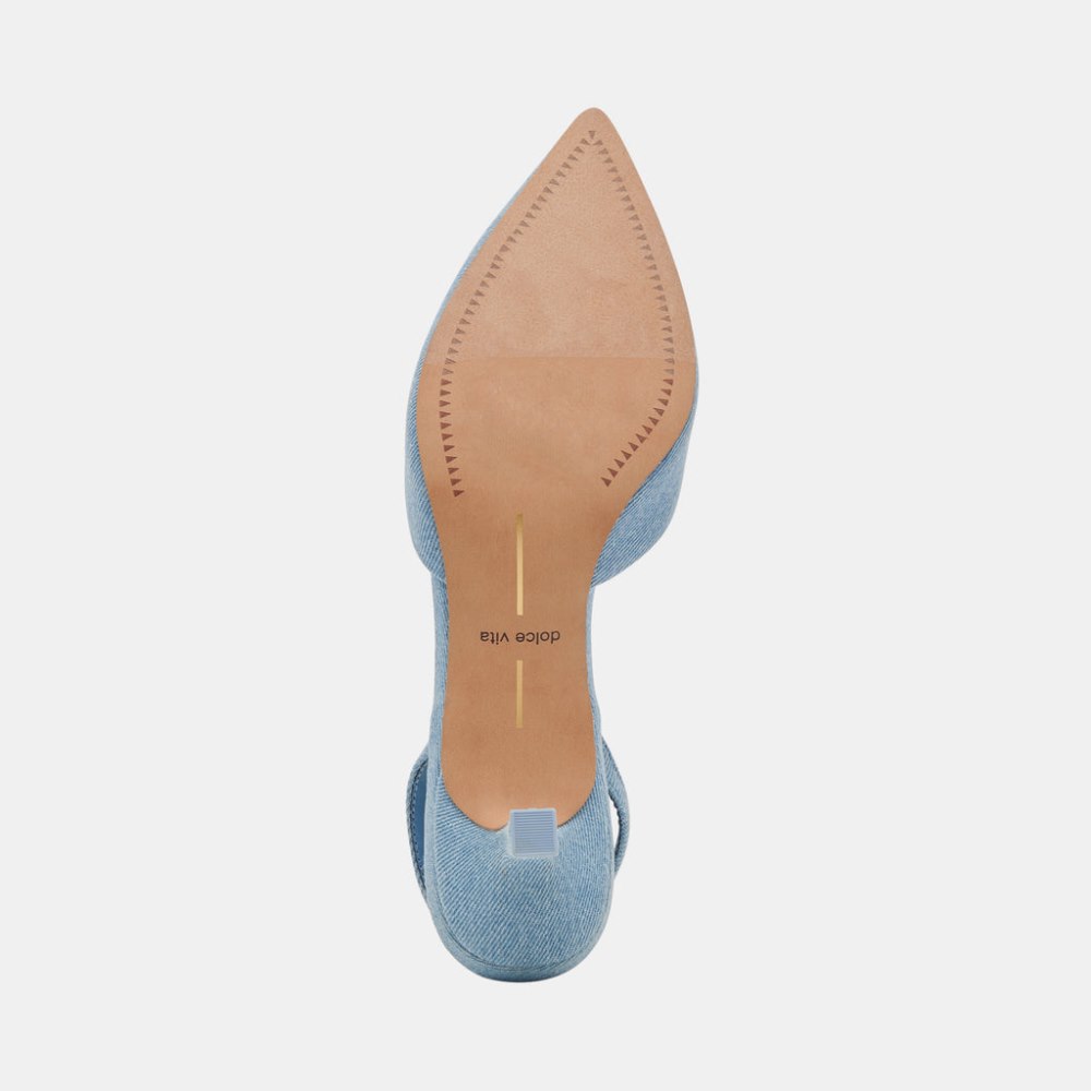 Dolce Vita Corsa Heels Blue Denim
