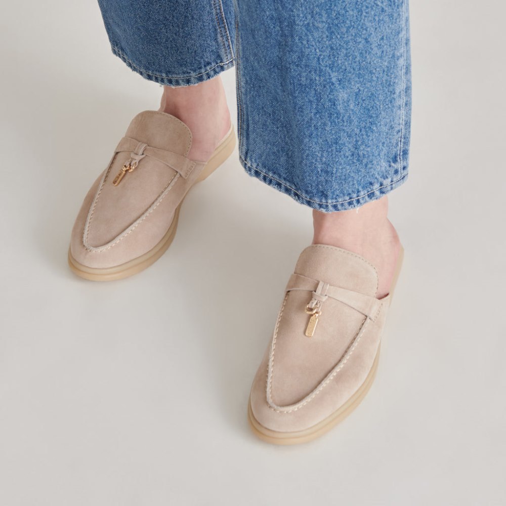 Dolce Vita Lasail Flats Taupe Suede