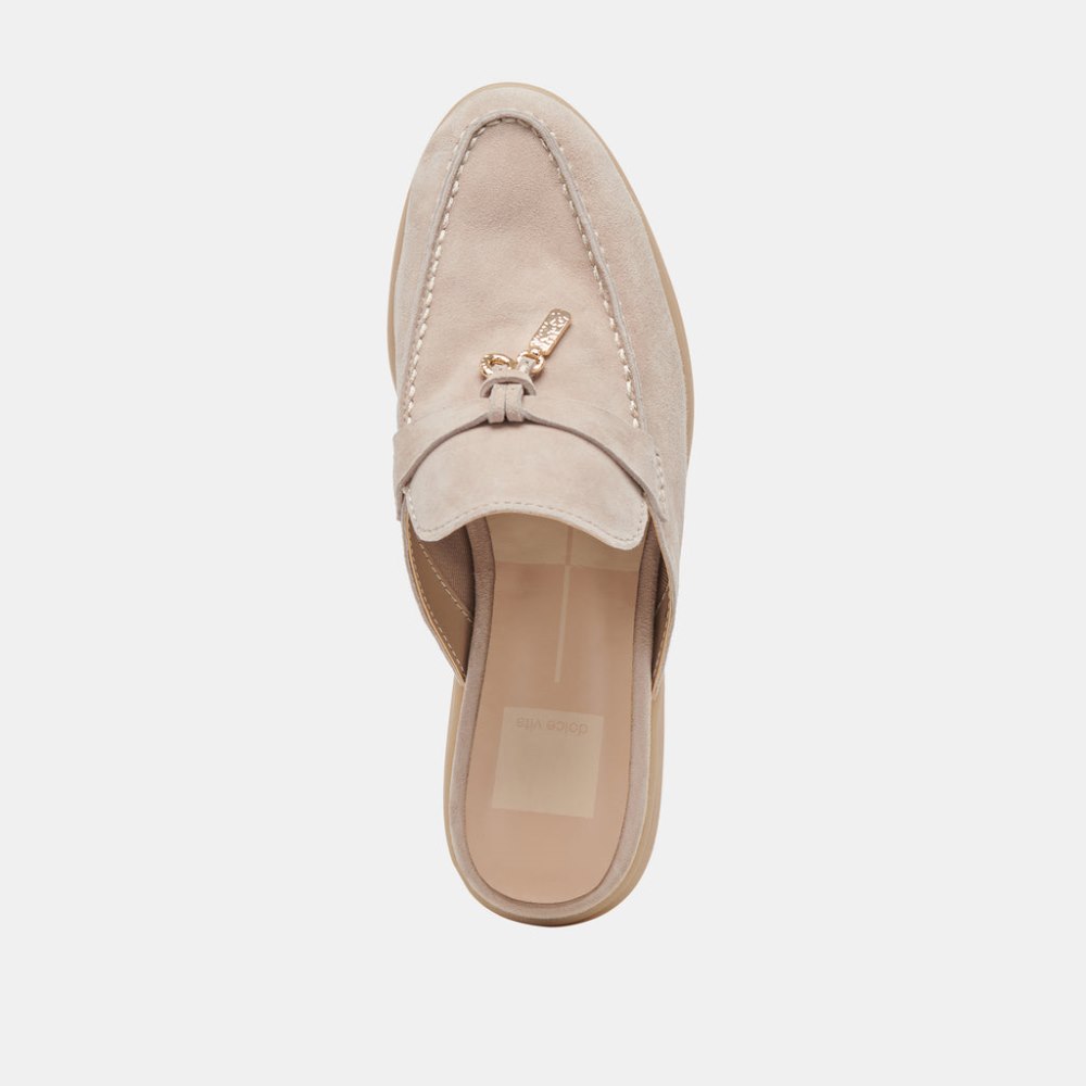 Dolce Vita Lasail Flats Taupe Suede