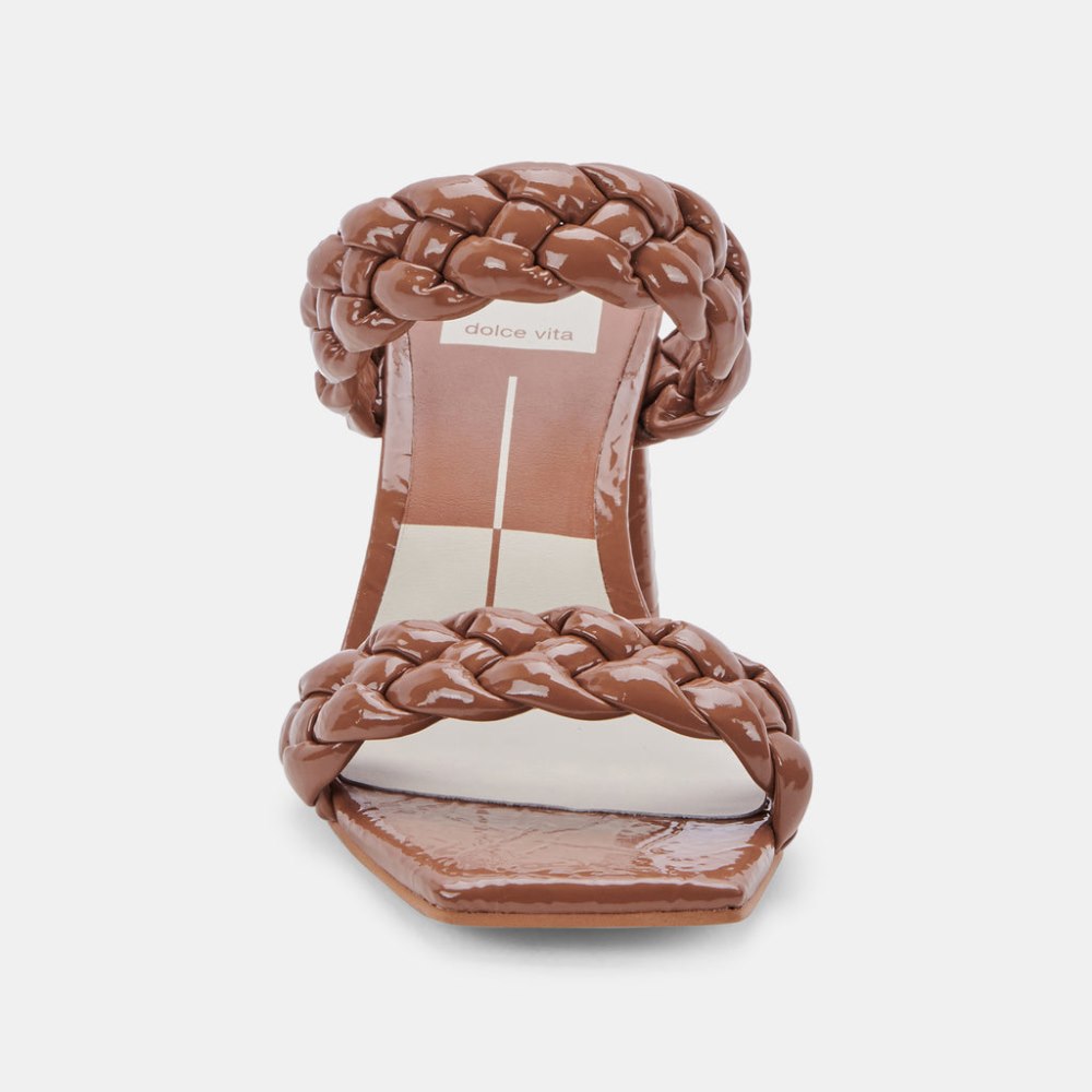 Dolce Vita Paily Heels Taupe Patent Stella