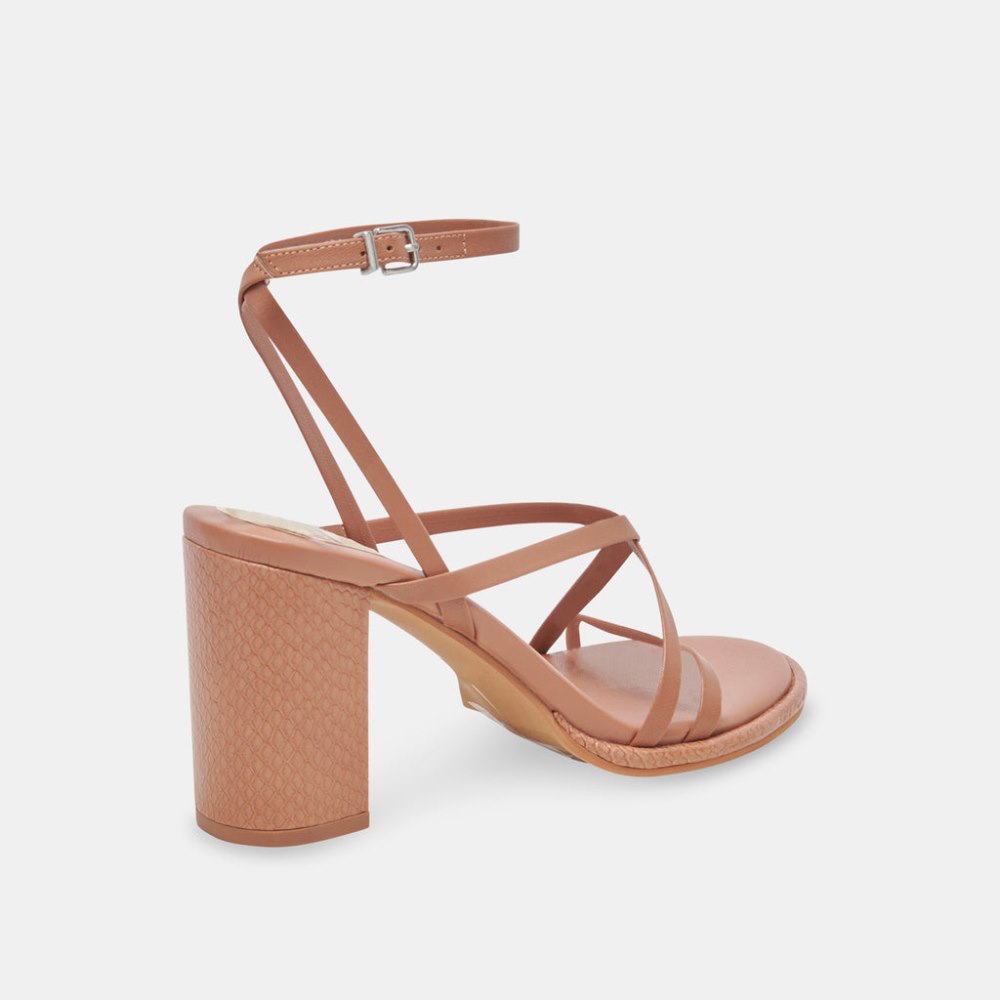 Dolce Vita Barly Heels Cider Leather