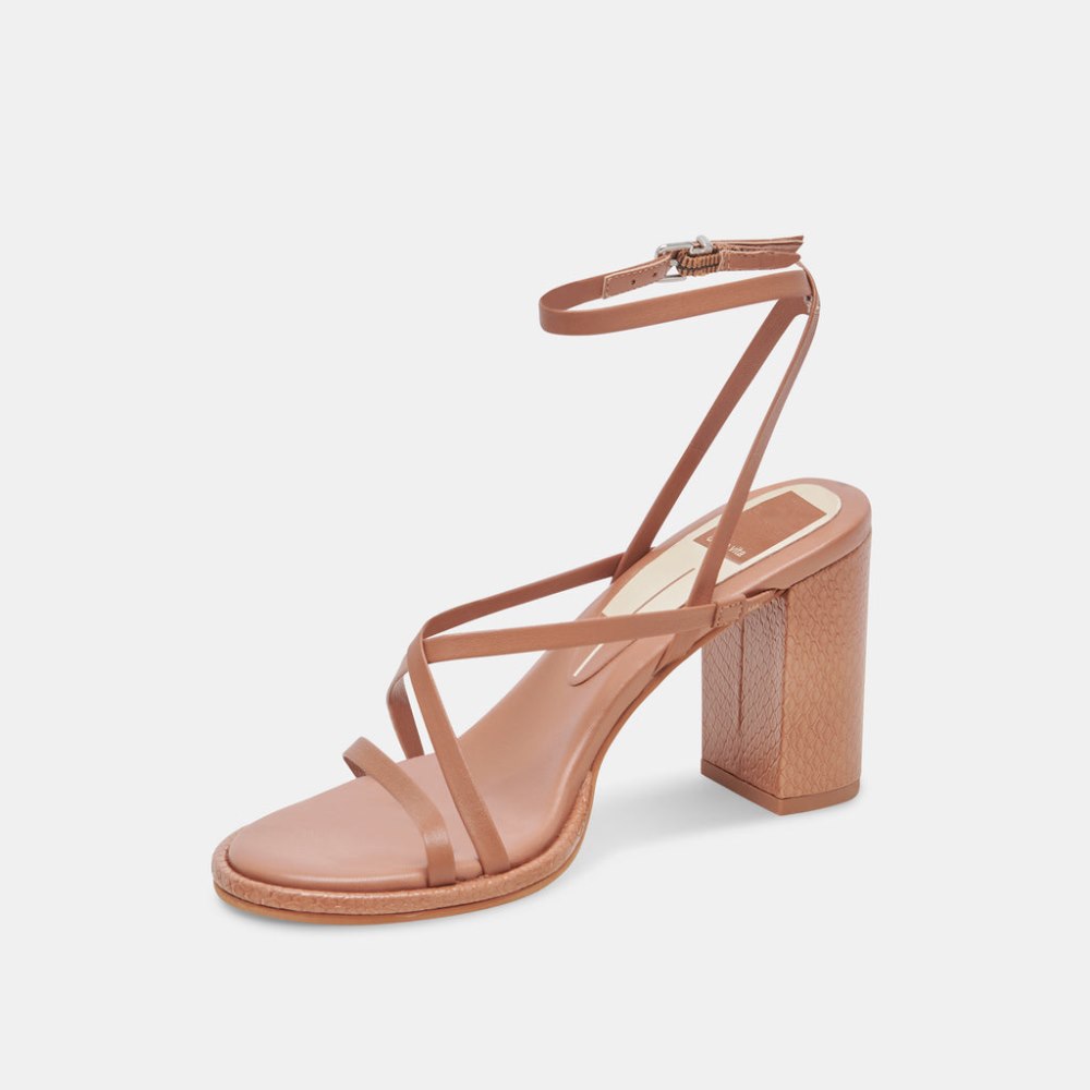 Dolce Vita Barly Heels Cider Leather