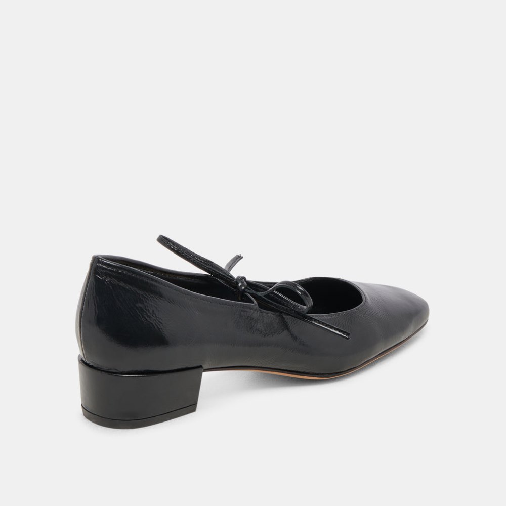 Dolce Vita Ardien Heels Midnight Crinkle Patent