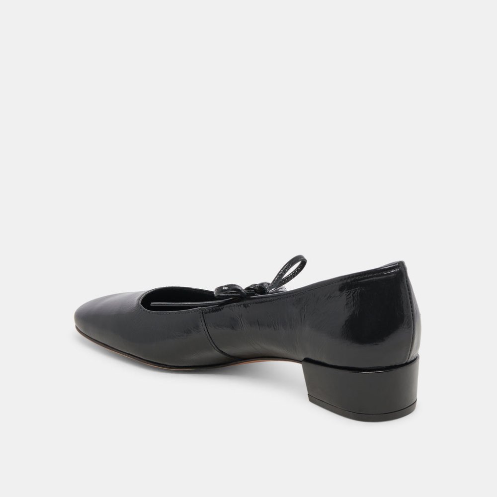 Dolce Vita Ardien Heels Midnight Crinkle Patent