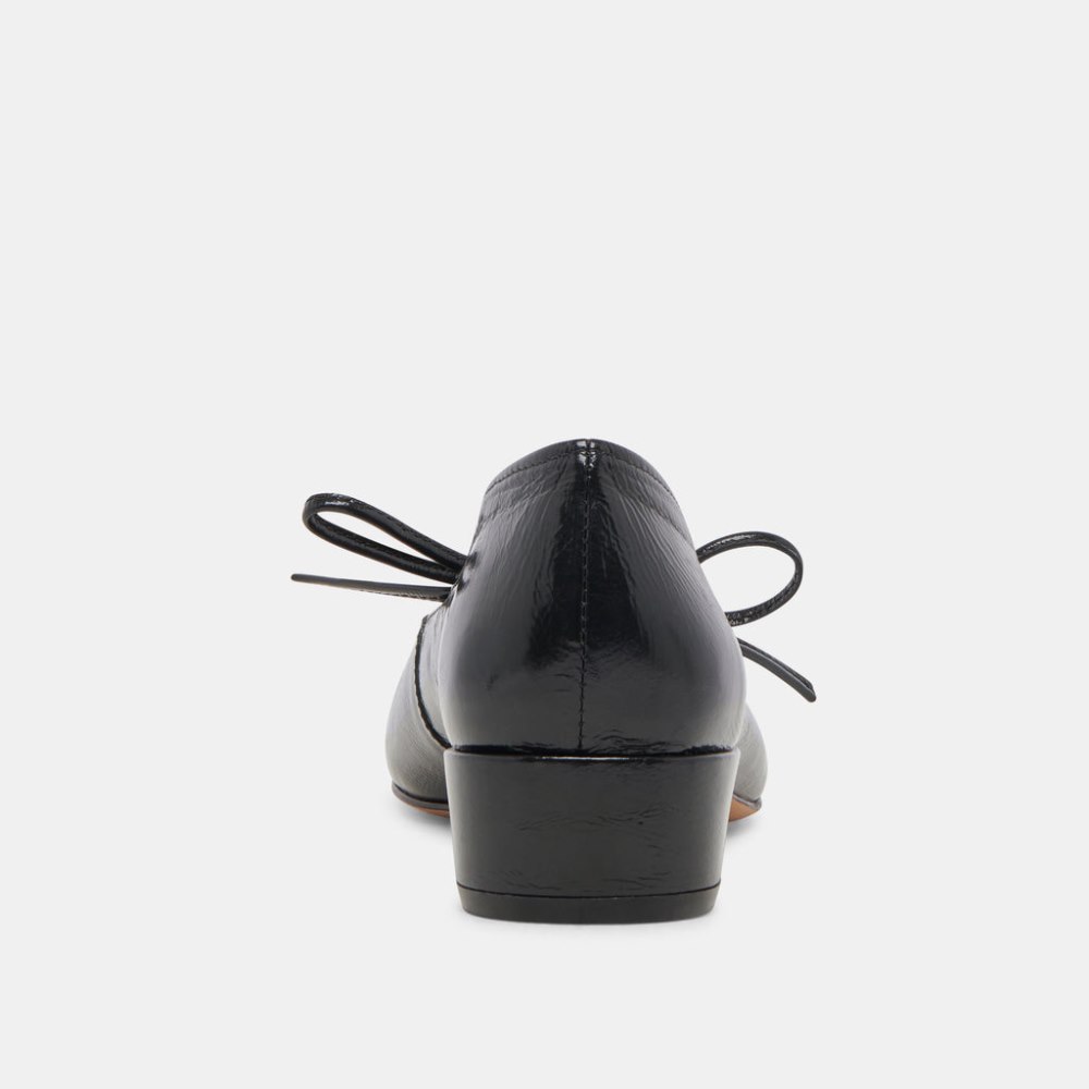 Dolce Vita Ardien Heels Midnight Crinkle Patent