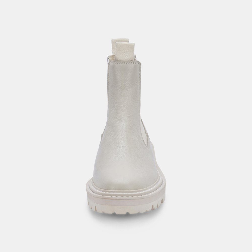 Dolce Vita Moana H2o Boots Off White Leather