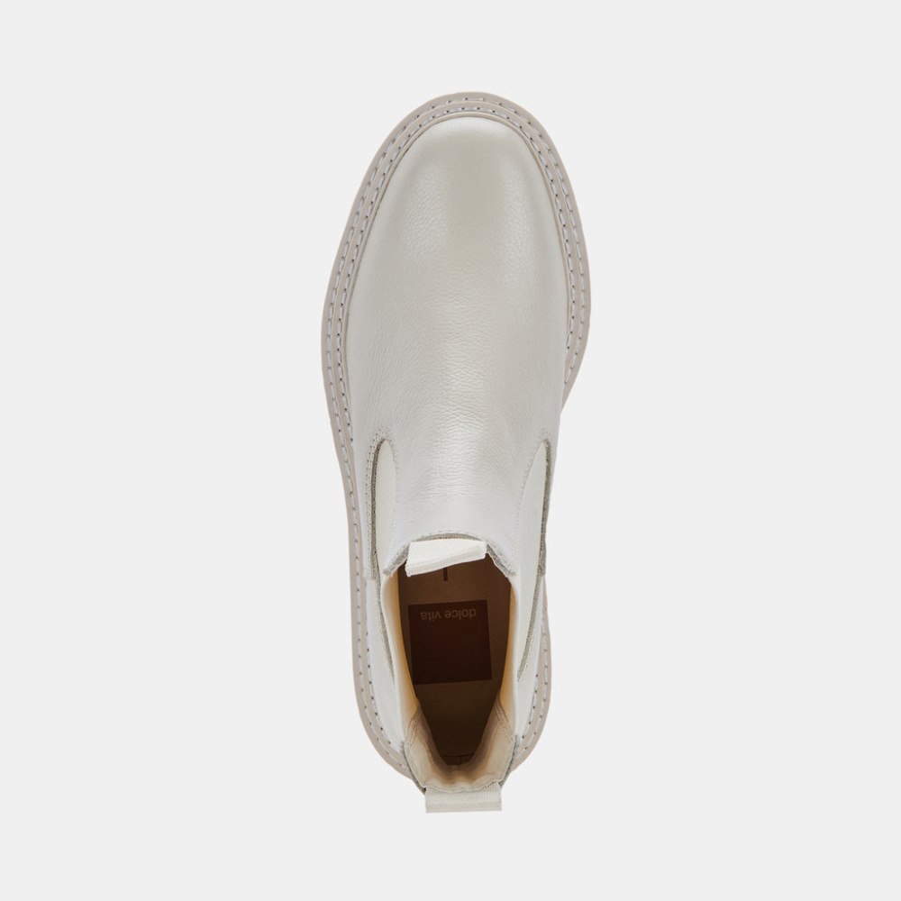 Dolce Vita Moana H2o Boots Off White Leather