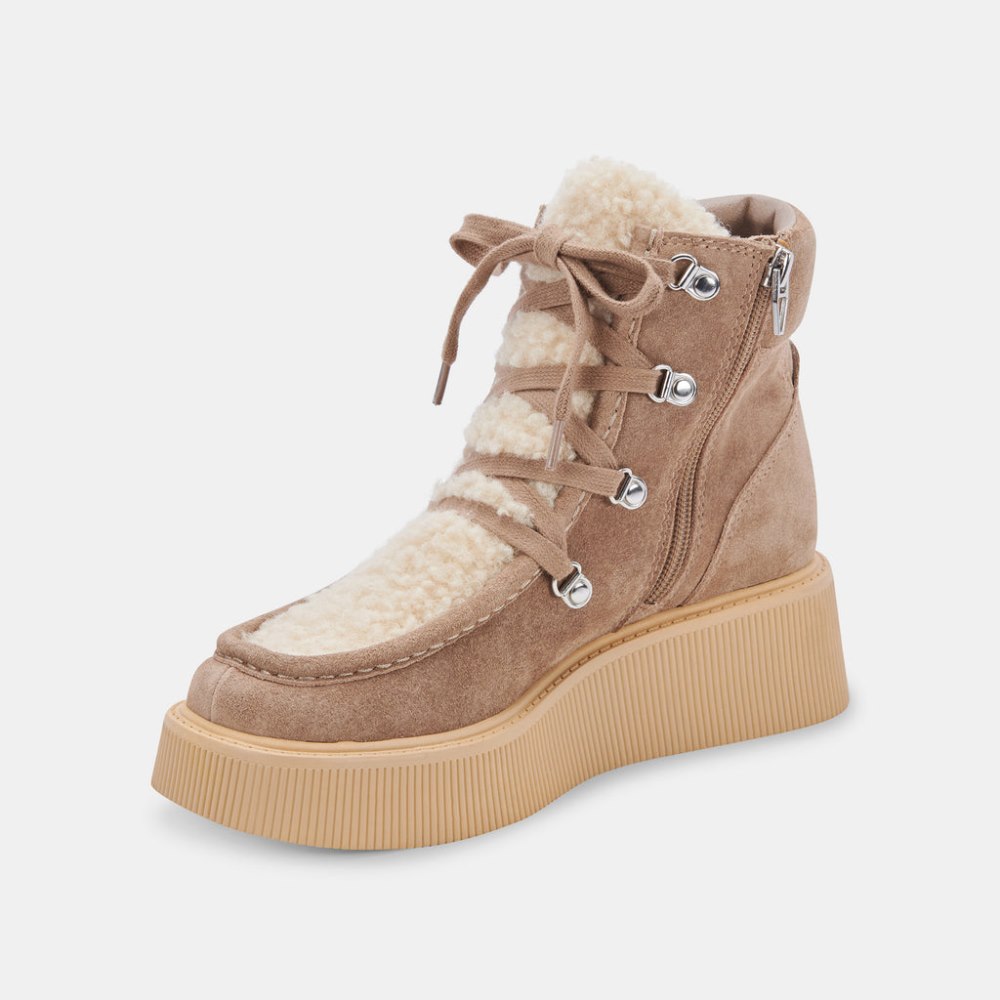 Dolce Vita Jasmin Boots Truffle Suede