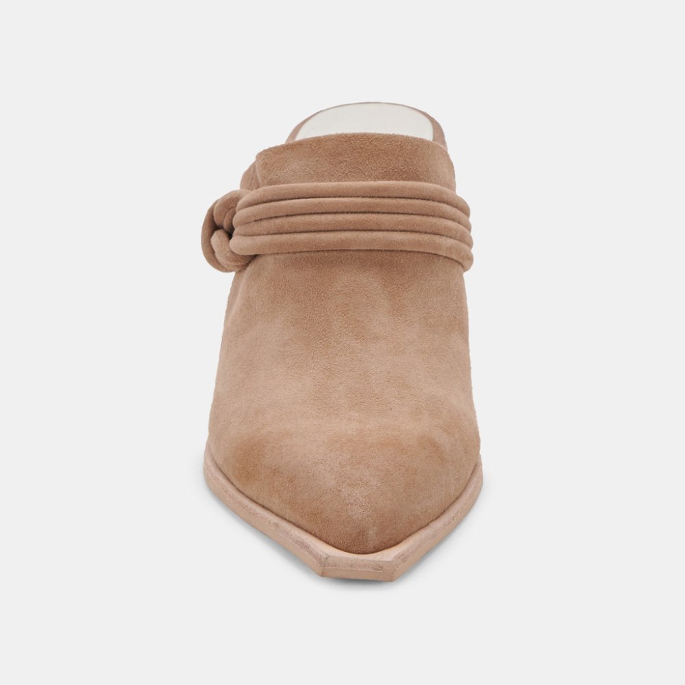 Dolce Vita Sita Mules Mushroom Suede