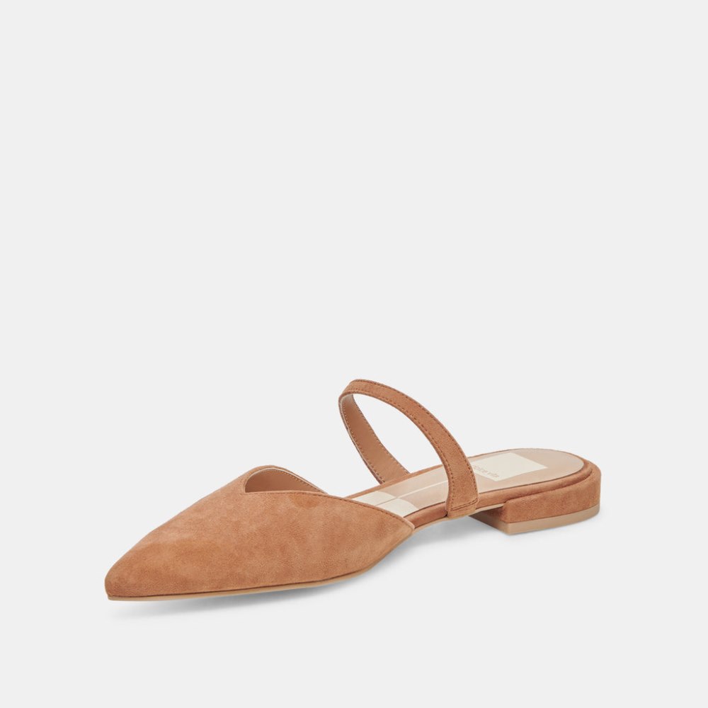 Dolce Vita Kanika Flats Brown Suede