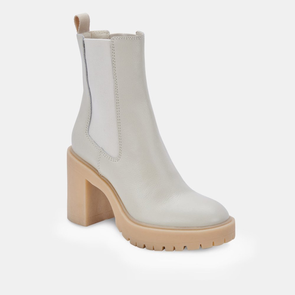 Dolce Vita Coen H2o Boots Ivory Leather