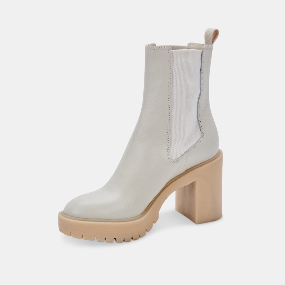 Dolce Vita Coen H2o Boots Ivory Leather