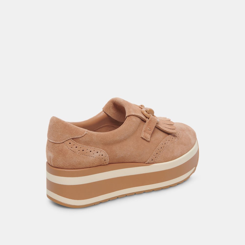 Dolce Vita Jhax Sneakers Toffee Suede