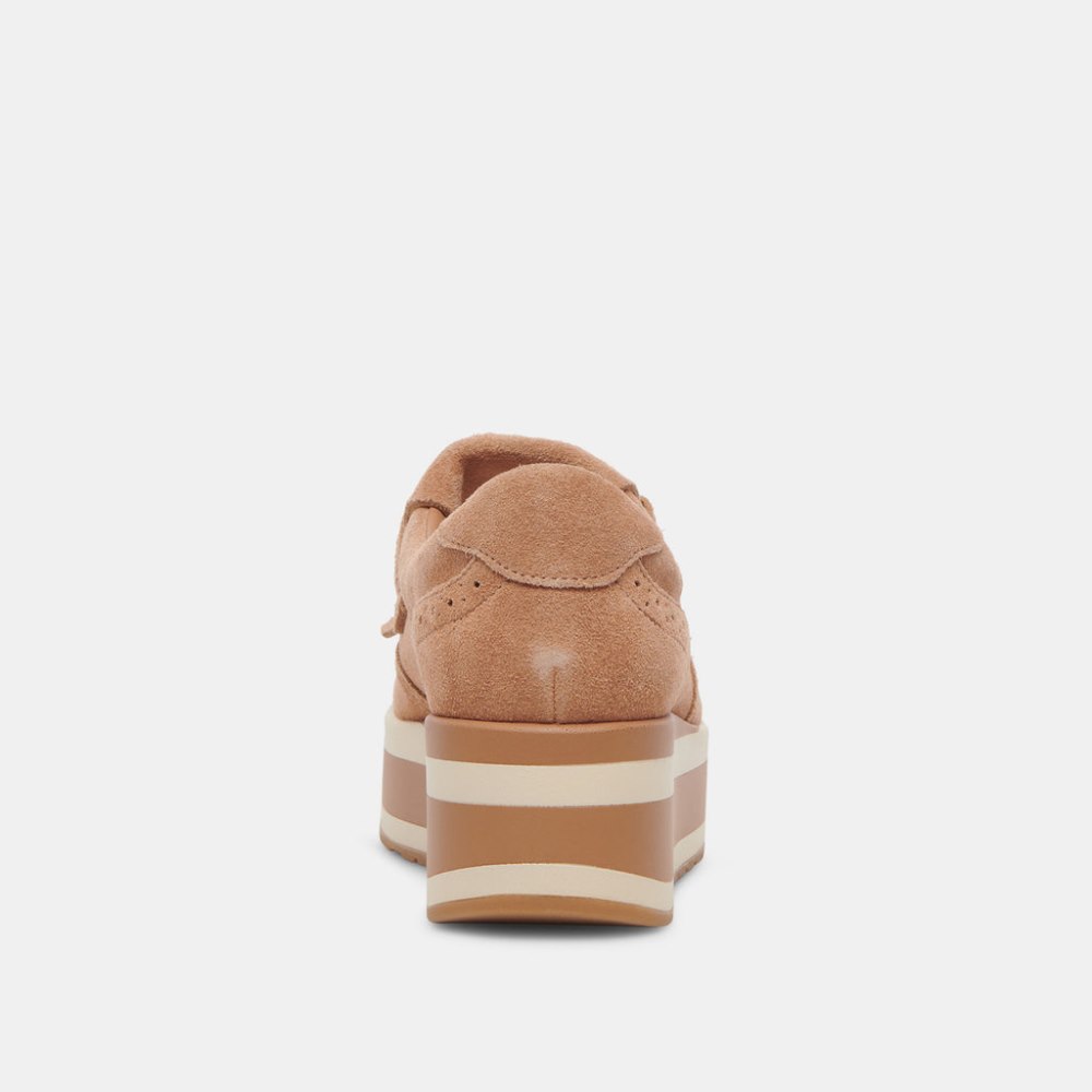 Dolce Vita Jhax Sneakers Toffee Suede
