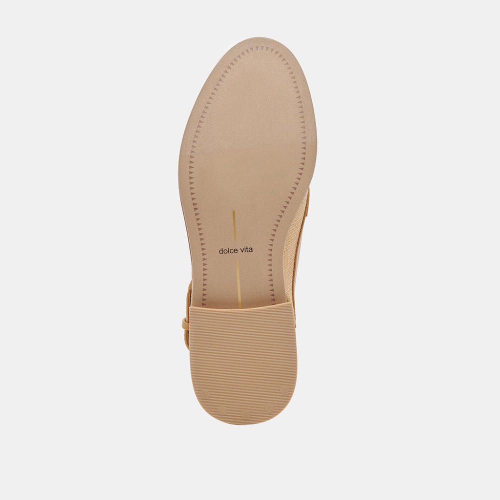 Dolce Vita Hardi Loafers Lt Natural Raffia