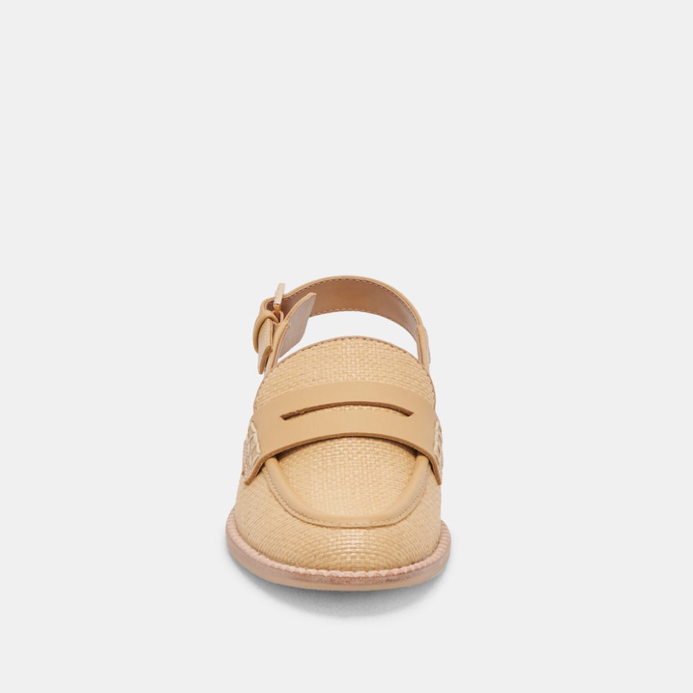 Dolce Vita Hardi Loafers Lt Natural Raffia