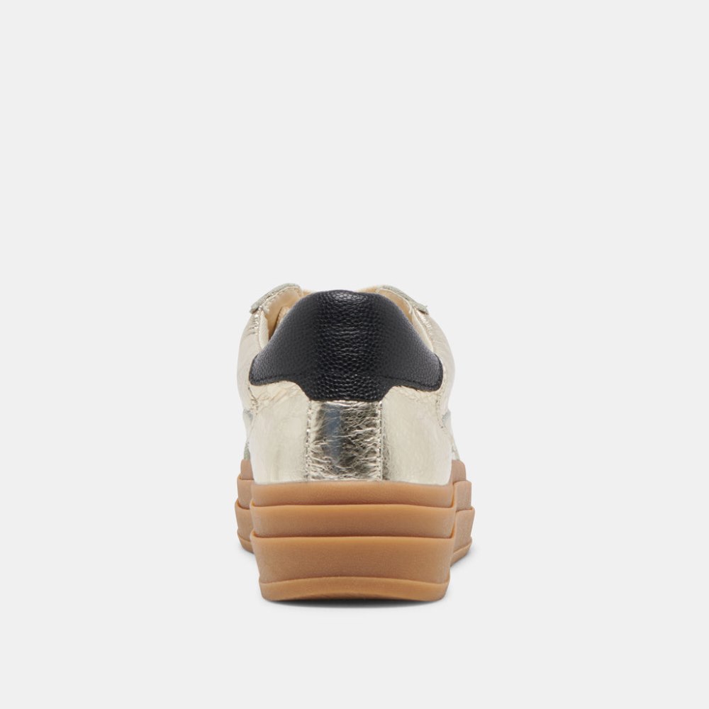 Dolce Vita Notice X Sneakers Platinum Distressed Leather