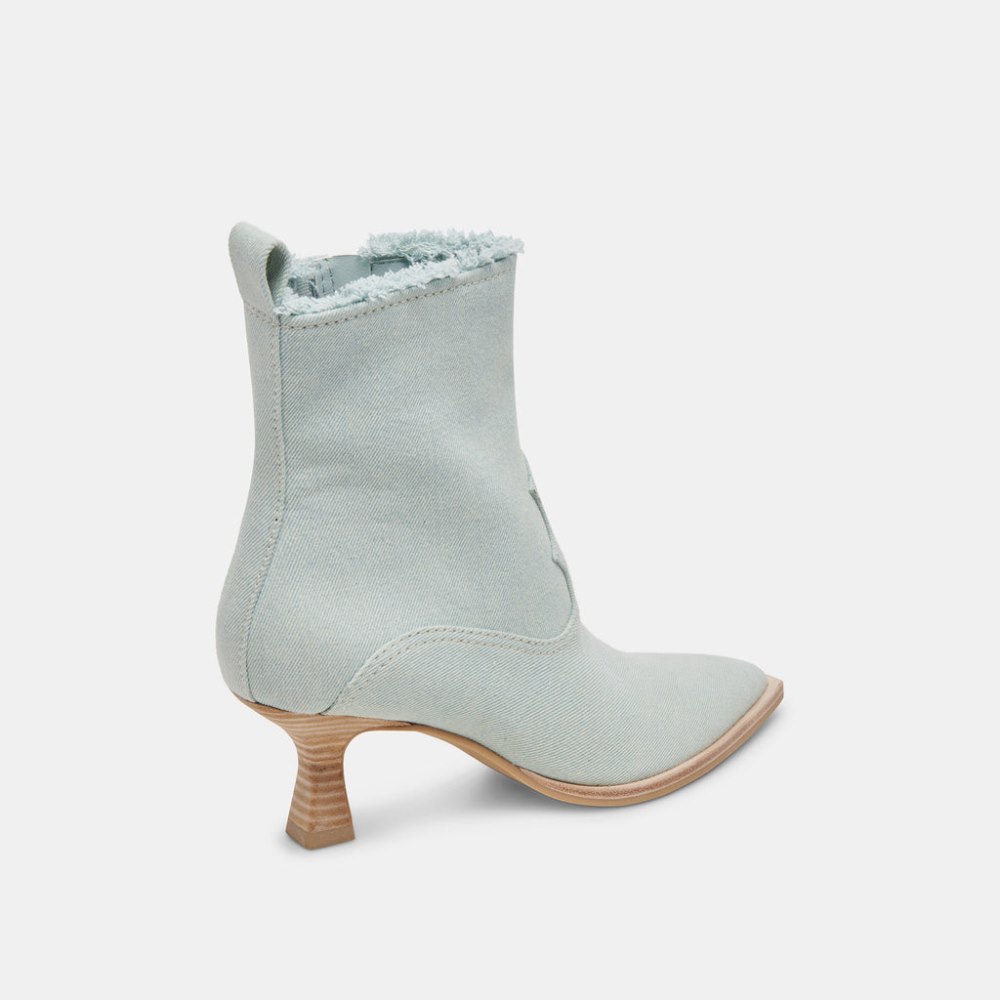Dolce Vita Austin Boots Light Blue Denim