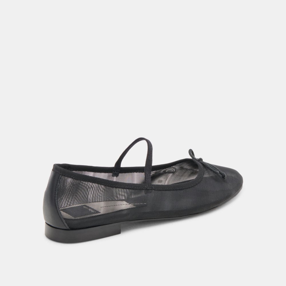 Dolce Vita Cadel Ballet Flats Onyx Mesh