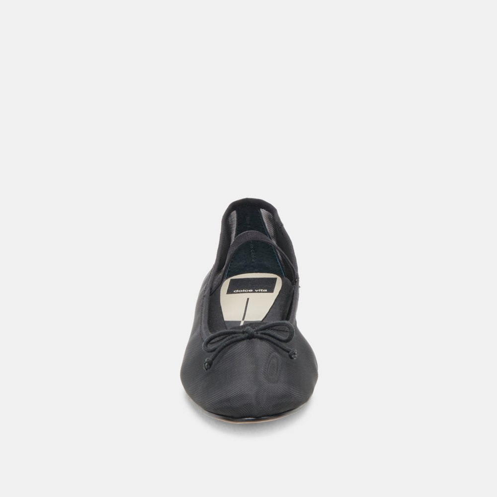 Dolce Vita Cadel Ballet Flats Onyx Mesh