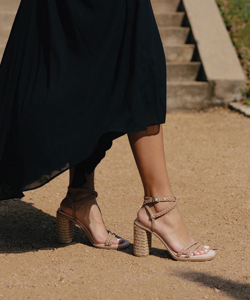 Dolce Vita Oro Heels Cafe Stella